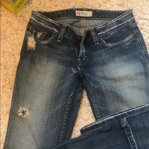 Distressed BKE jean
